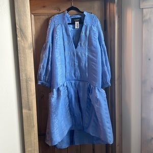 PAPER London - Blue Kaftan Dress - Size 10